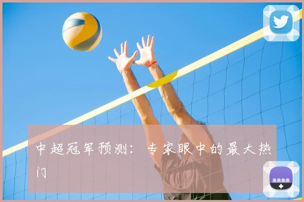 中超冠军预测：专家眼中的最大热门